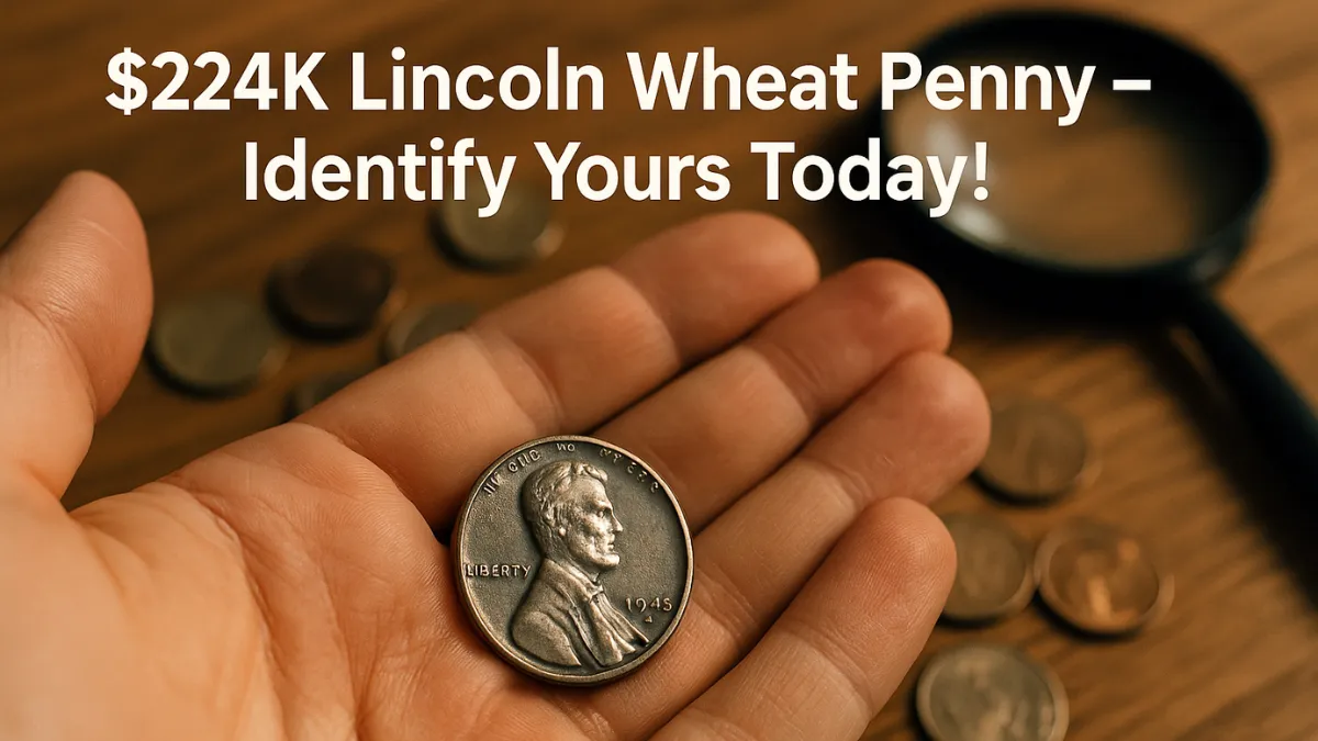 $224K Lincoln Wheat Penny – How To Identify A Rare Coin In Your Pocket
